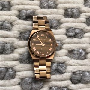 Rose gold Michael Kors watch